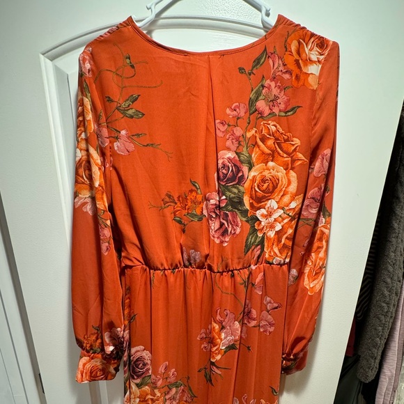 NEW | Baltic Born | Lydia Rust Floral Maxi Dress - Picture 6 of 6